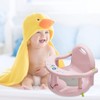 Newborn Infant Baby Bath Seat, Non-Slip Infants Baby Bath Chair