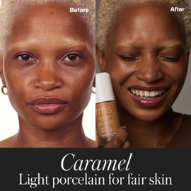 RMS Beauty SunCoverup Super Tint Broad Spectrum SPF 50 Sunscreen - Skin Tint Non Nano Zinc Oxide Mineral Sunscreen, Glowy Tinted Moisturizer with SPF (Caramel)