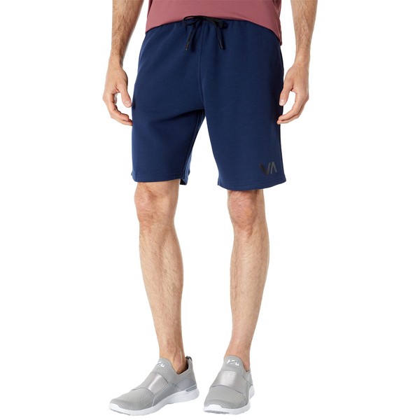RVCA Pantalones Cortos Deportivos IV, Midnight, Large
