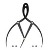 Eyebrow Ruler Multifunctional Stainless Steel 3 Point Positioning Ruler for