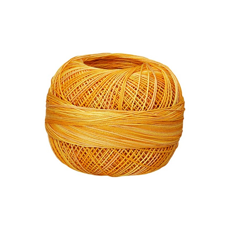 Handy Hands 210-Yard Lizbeth Cotton Thread, 25gm, Honey Drizzle