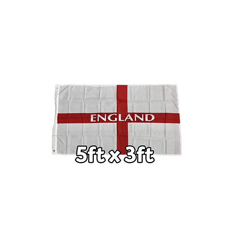 England Flag (material) - 5ft x 3ft