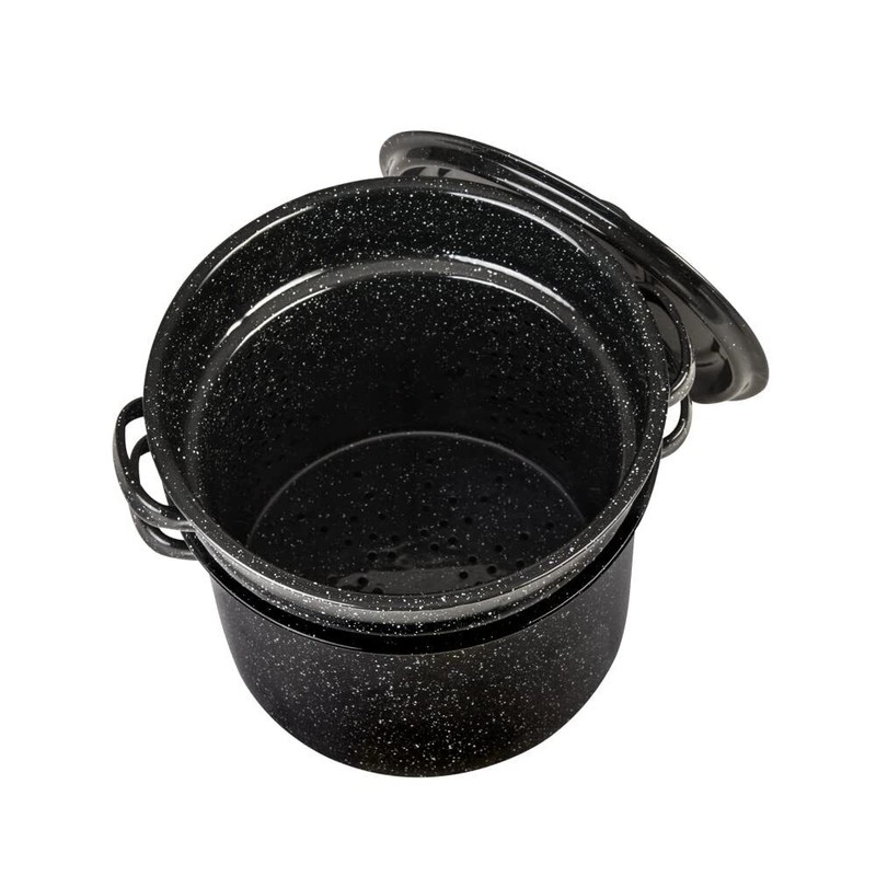 Granite Ware 7.5 Qt 3 Piece Multiuse Pasta Pot Set,