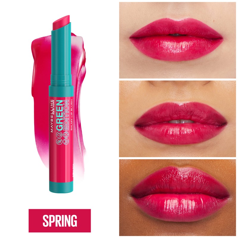 Maybelline Green Edition Balmy Lip Blush, Formulated With Mango Oil,