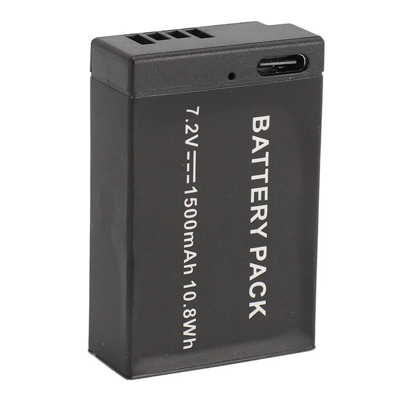 LP‑E17 Battery Pack 7.2V 1500mah Fast Charging Usb C Camera