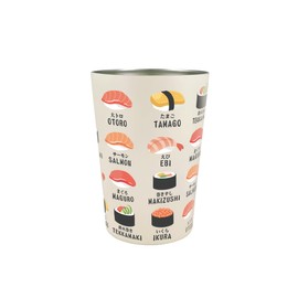 Wahodo 841-104 2-Way Vacuum Double Wall Tumbler [Sushi] Vacuum Insulated, Hot and Cold Insulated, Office, Convenience Store, Japanese Pattern, Inbound Japan Souvenir