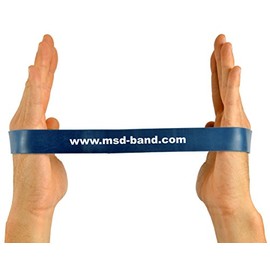 MSD Closed Loop Bracelet – Blue – Extra Strong Elastic Band Pilates Yoga Fitness