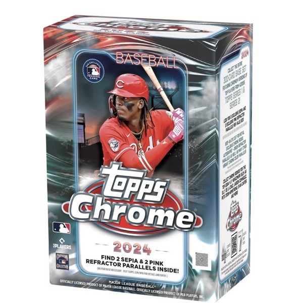2024 TOPPS CHROME BASEBALL BLASTER BOX FACTORY SEALED