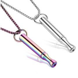 SSKHE 2PCS Breathing Necklace, Anxiety Relief Necklace, Anapana Breathing Necklace, Breathing Stress Relief Necklace for Men Women Meditation Anxiety Relief