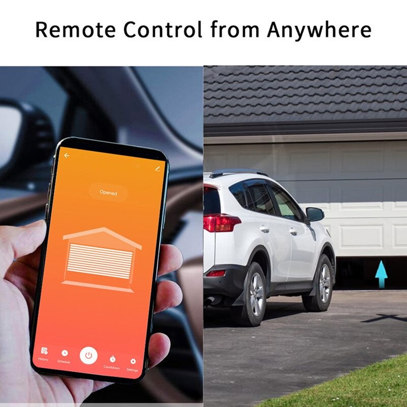 Smart Garage Door Opener Kit for Tuya Zigbee APP WiFi