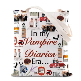 FOTAP TVD Merch In My Vampire Era Handbag Vampire TV Show Merchandise TVD Enthusiasts Gift Vampire Lover Gift, Vampire D Uk