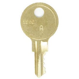 Lock Box/Safe 1100 Series (B) Replacement Keys: 2 Keys
