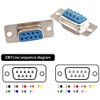 PENGLIN 10 x DB9 plug and 10 x socket soldering