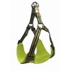 Long Paws Comfort Padded Step-in Dog Harness Reflective, Small, Green