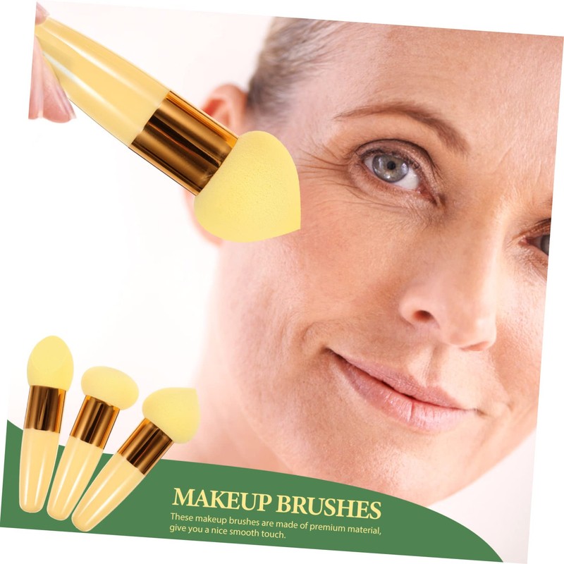 Beavorty 3pcs Beauty Makeup Pen Set Soft Fluffy Sponge Puff