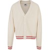 Urban Classics Men's Cardigan Sweater, Whitesand.