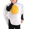 Vaveren Fried Egg Shaped Costume Kids Funny Decorative Dressing up