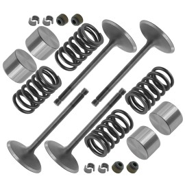 Caltric Exhaust & Intake Valve Kit For Yamaha Grizzly 700 YFM700D 4x4 2016-2018