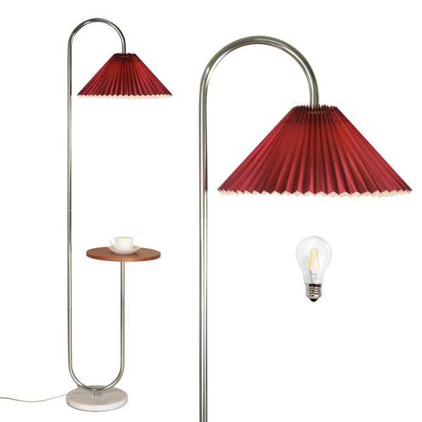 beaysyty Modern Elegant with Tray Floor Lamp for Office Cafe