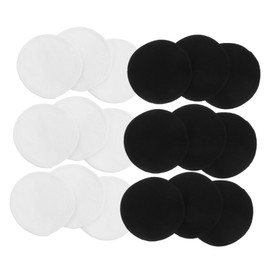 Mikinona 20PCS Soft Bamboo Fiber Makeup Remover Pads Washable Facial Cleansing Rounds for Sensitive Skin Travel Friendly Color Coded for Easy Makeup Removal