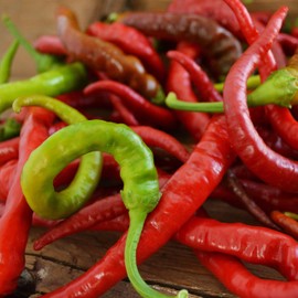 Aci Sivri Kil Turkish Chile Pepper - 25 Seeds - Heirloom & Open-Pollinated Variety, USA-Grown Chili Seeds, Non-GMO Vegetable Seeds for Planting Outdoors in The Home Garden, Thresh Seed Company