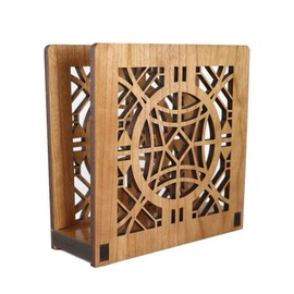 Frank Lloyd Wright CHAUNCEY WILLIAMS Design Laser Cut Wood Napkin Holder
