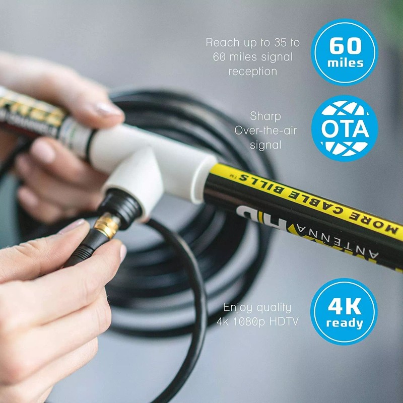 Magic Stick T-Max HD: 4K Ready Antenna MS-2 TMAX, HDTV