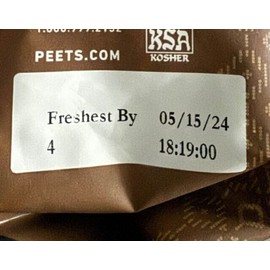 Peet's Major Dickason's Blend-Dark Roast Ground Coffee-LOT OF 6-18 oz check BB!