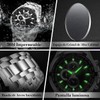 Reloj Hombres de 3ATM Impermeable, Reloj Automático Hombre con Marcadores