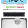 HXCASEAC Case Compatible with MacBook Pro 14 inch Case 2024