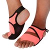 PigaLite Grip Non-Slip Barre, Yoga & Pilates Socks, Toeless Compression