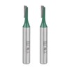 sourcing map Router Bit 1/4" Shank 1/8" Cutting Dia Single