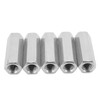 5 Pcs Hex Coupling Nut M12x1.75 L60mm 304 Stainless Steel