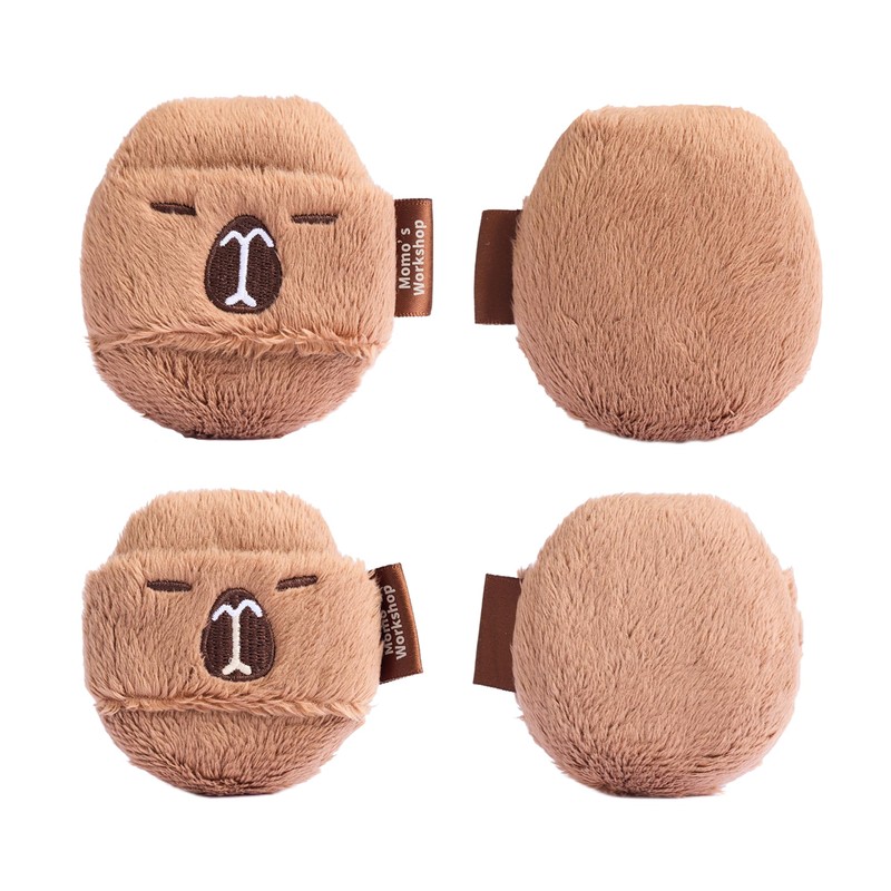Momo's Workshop Cute Velvet Powder Puff 2 Size, Suitable for