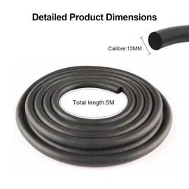 5 m diameter 13 mm round cord, joint sealing cord, EPDM joint cord, filling cord, round joint filling profile, joint sealing, sealing cord, joint sealing cord for joint, windows, walls and gap