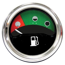 Complete Tractor New 1207-0557 Fuel Gauge Compatible with/Replacement for Massey Ferguson 20D, 20F, 230, 235, 240, 245, 250,