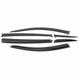 Extra Durable Window Deflectors Tape-On Window Visors Rain Guards Fit for Nissan Rogue 2021-2025, Sun Visors, Wind Vent for Shades, Exterior Car Accessories - 6pcs. AG0528