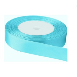 25 Yards / 23 Meters of Satin Ribbon 15mm in Multiple Colours Satin Ribbon Tying Gift Ribbon Wedding Trimming Crafts Apron Deco. Many Colours (Turquoise)