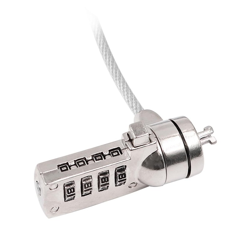 ANCLLO Laptop Lock, Security Notebook Computer Cable Lock, 4 Digit