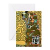 CafePress Fulfillment By Gustav Klimt Greeting Cards Folded Greeting Card