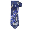 Australian Made Crocodile Yijan Tie Navy