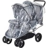 ABC Design 908400 Raincover Tandem Raincover, Multi-Colour