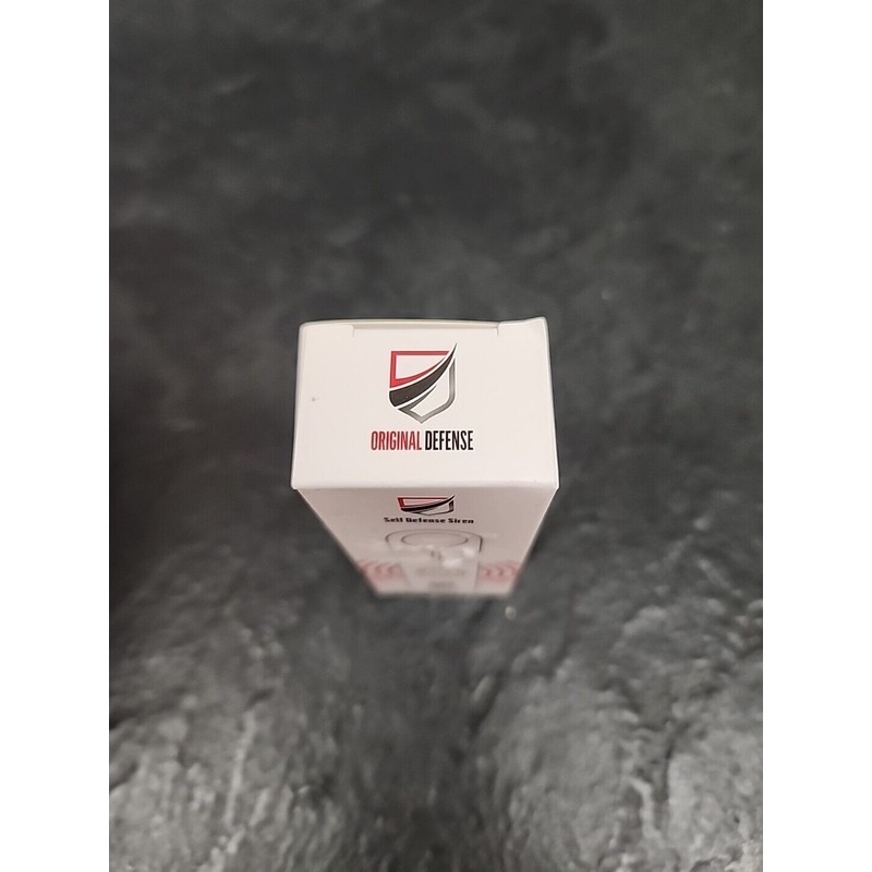 Original Defense Siren Self Defense - Personal Alarm (White)