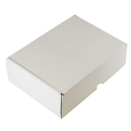 5 x White SHOE Boxes Size: 15" x 11" x 5" (37.5cm x 27.5cm x 12.5cm) - for: Shoes, LAPTOPS, Medium Sized Toys ☆ Shipping Packaging Carton Gift Parcel Xmas