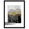 Fxojyvo 12x16 Picture Frame, Display Poster 8.5x11 with Mat or
