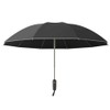 KCKEYS Ten Bone Umbrella Automatic Reflective Men's Large Folding Umbrella