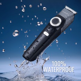 BarberBoss 3-in-1-Gesichtspflege-Set, Herren-Pflegeset, Haarschneidemaschine für Herren, Bartschneider für Herren, Haarschneidemaschine für Herren, Haar-, Bart- und Detailpflegeset, 100% wasserdicht