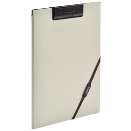 Lihit Lab F7560-16 Binder Clip File, Multi-Function, A4, Beige