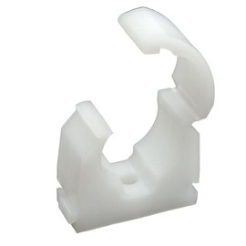 AF4F 22mm Clip Link Single Hinged Pipe Clip Clamp FM Products (20 Pack) Durable, Clip Locks, Easy Installation, Ideal for Plumbing, Gas and Electrical Applications Variations