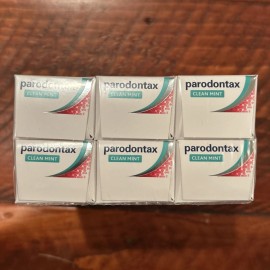 parodontax toothpaste 6 pack travel size 0.8 oz clean mint expired 2020
